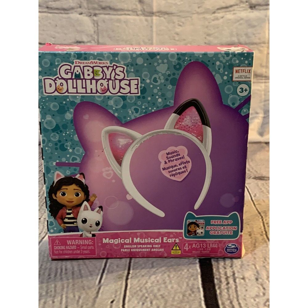 GABBY’S DOLLHOUSE new‎ Interactive Magical cat Light Up Musical Ears headband